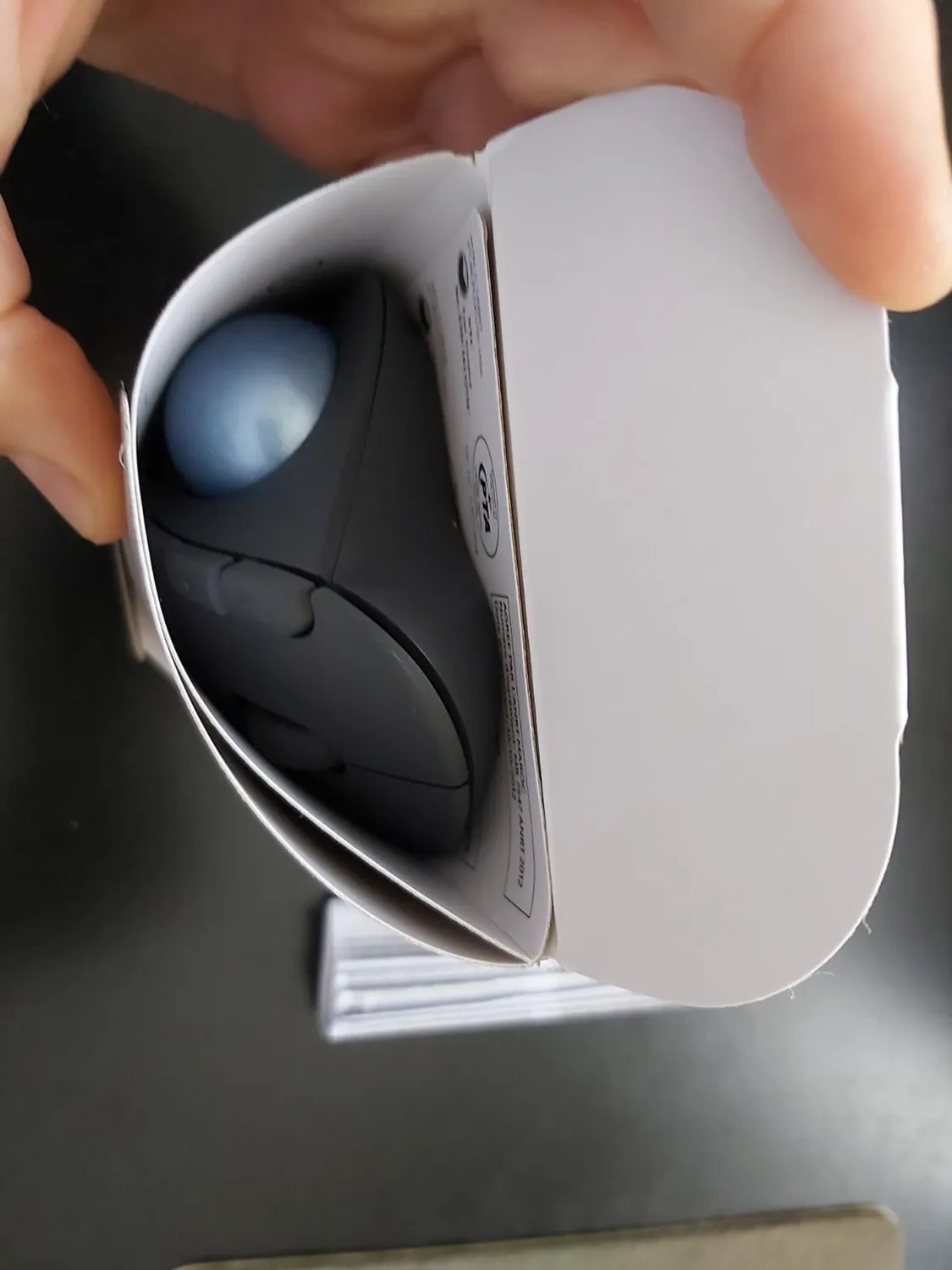 Logitech ERGO M575 Mouse Trackball Wireless Bluetooth Nero