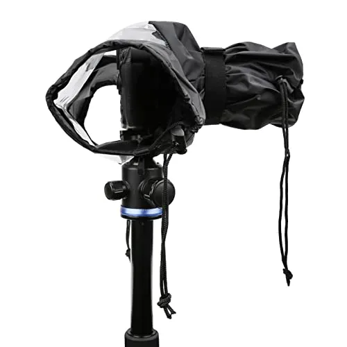 Zunate Copripioggia Fotocamera DSLR Nylon 45cm Nero