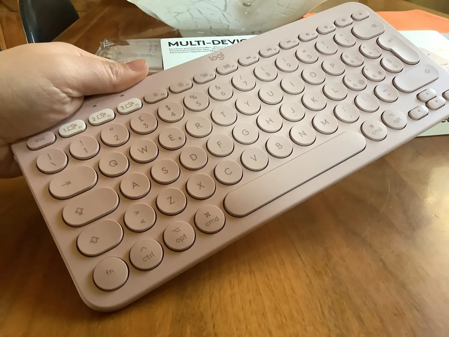 Logitech K380 tastiera Bluetooth Mac ITA QWERTY multidispositivo