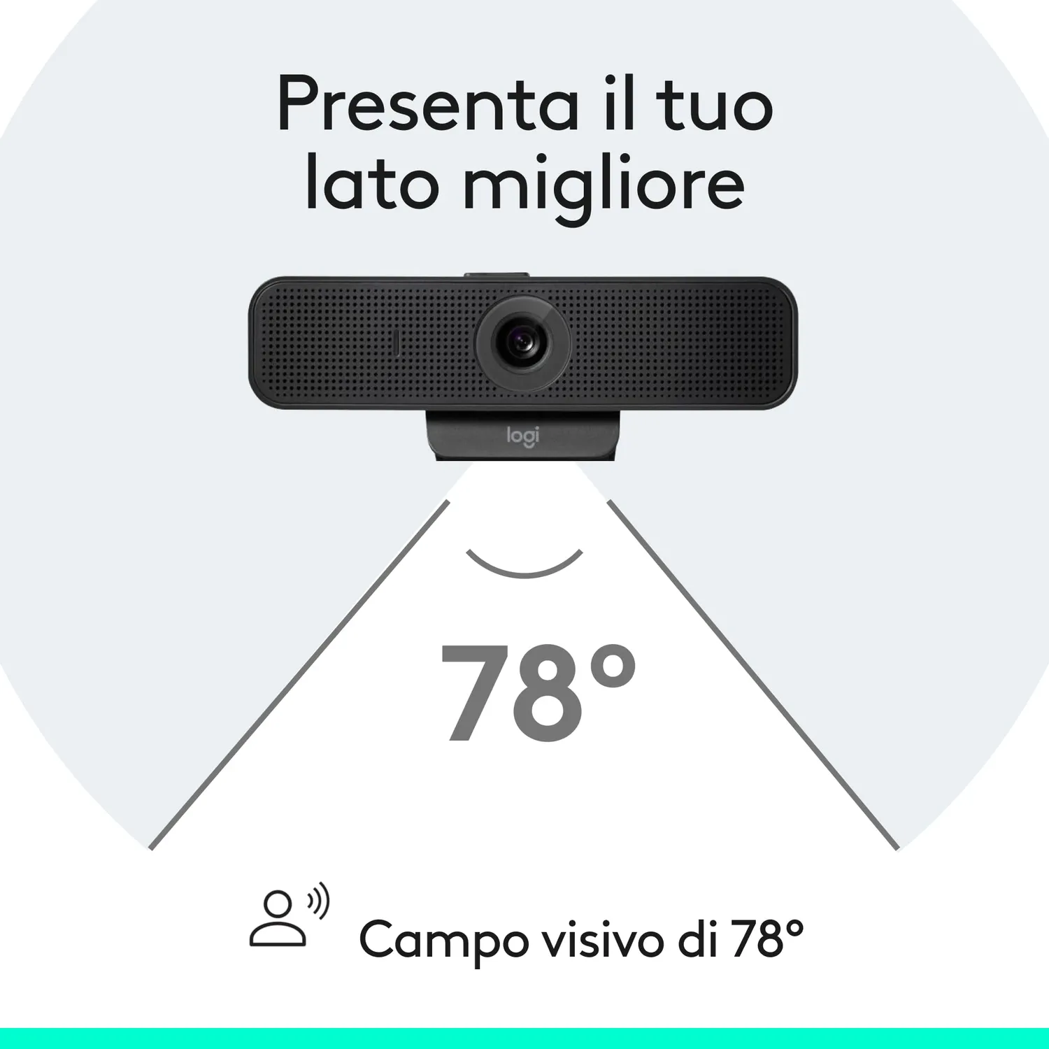 Logitech C925e webcam Full HD 1080p 30fps 78° con zoom