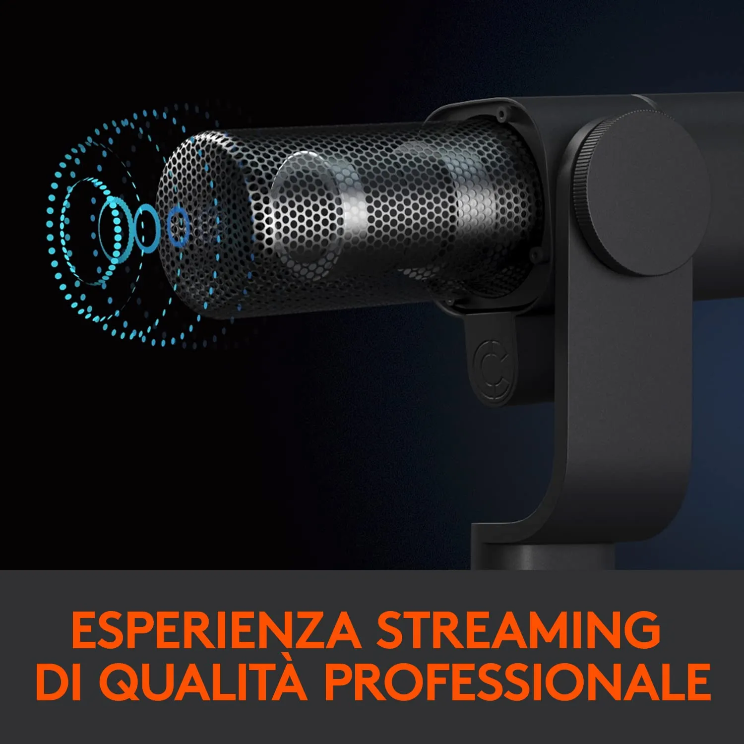 Logitech Litra Beam + Blue Sona kit luce streaming grafite