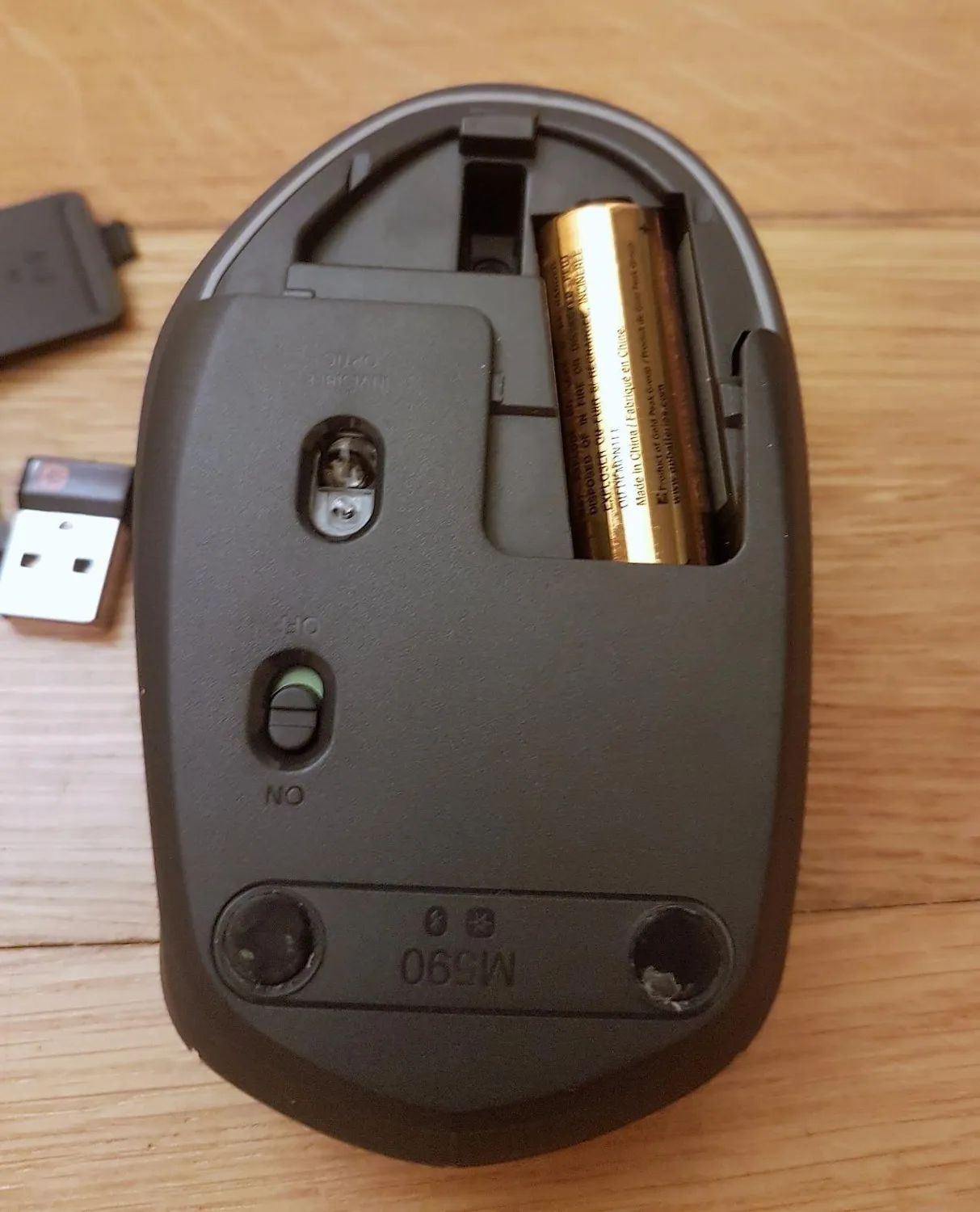 Logitech M590 Mouse Wireless Silenzioso Grafite multidevice