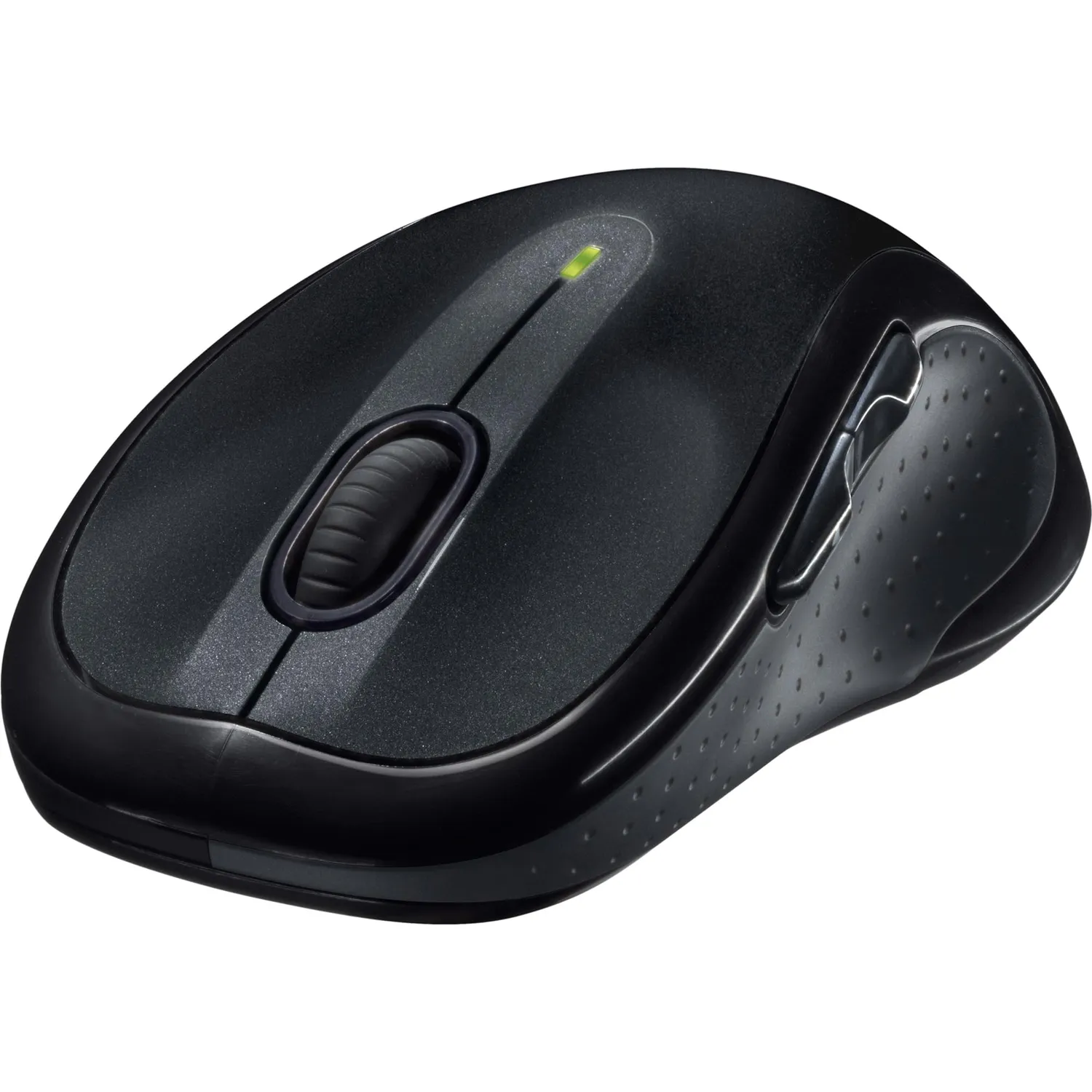 Logitech M510 mouse wireless laser ergonomico grigio
