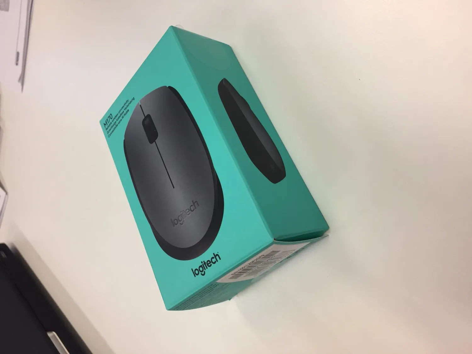 Logitech M170 mouse wireless grigio 2,4 GHz ricevitore USB