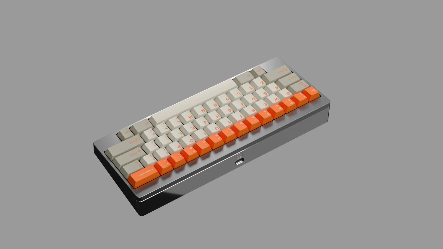 GMK Orange Alert CYL keycaps Base ABS double-shot