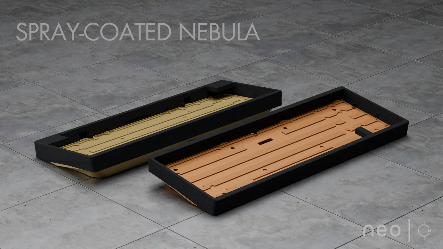 Neo 65CU tastiera custom 60% nera unibody