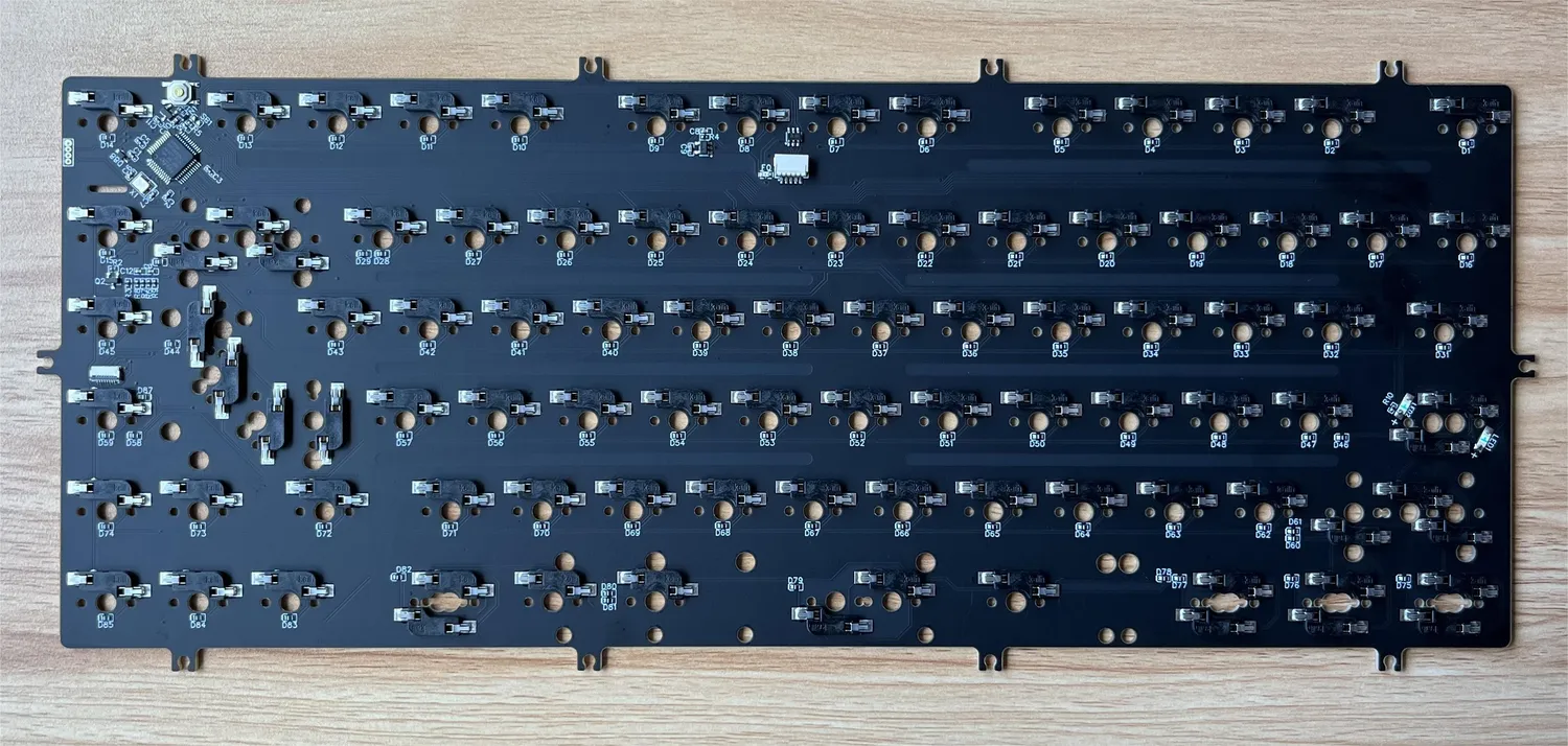 CoffeeKeys MKC75 PCB tastiera Flex Cut Hotswap tri-mode