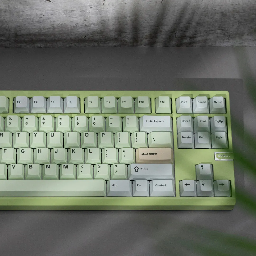 Chilkey ND TKL Milky Green tastiera meccanica tri-mode 87 tasti