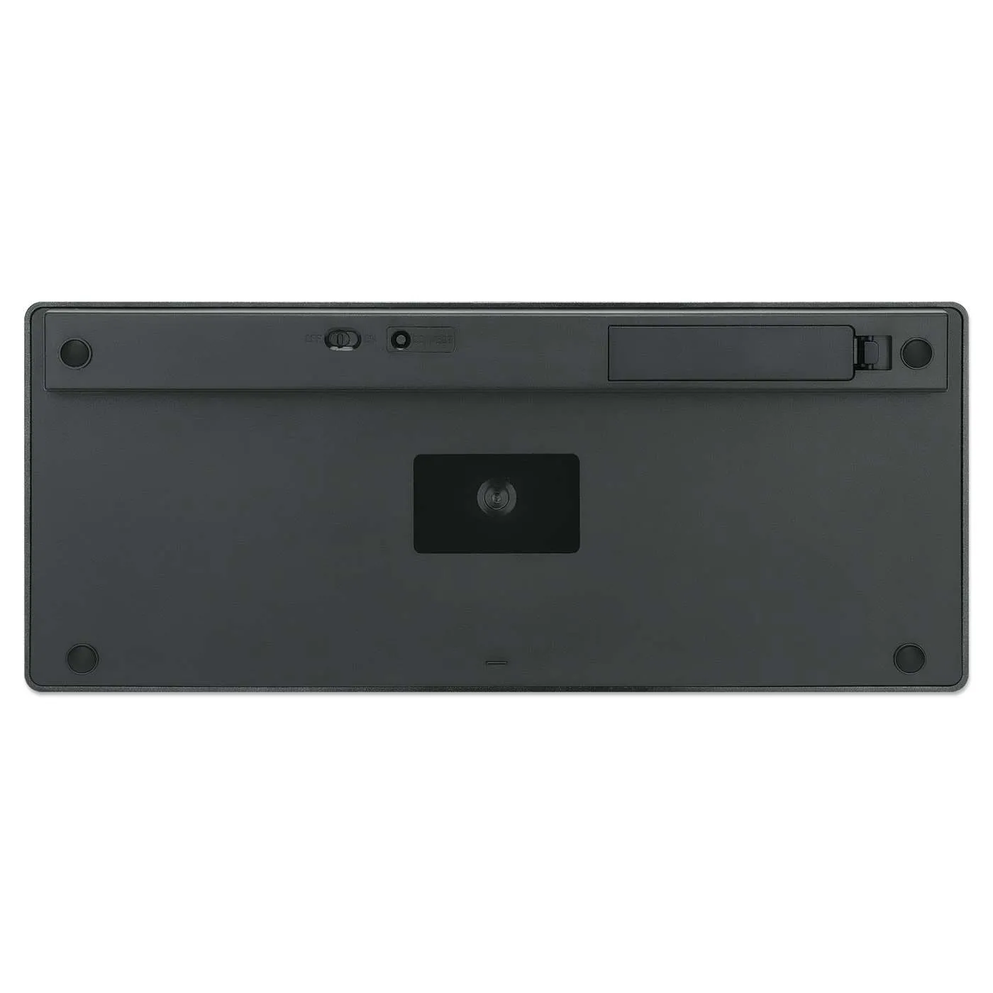 Manhattan Ultra Slim Tastiera Wireless Nera Dual-Mode