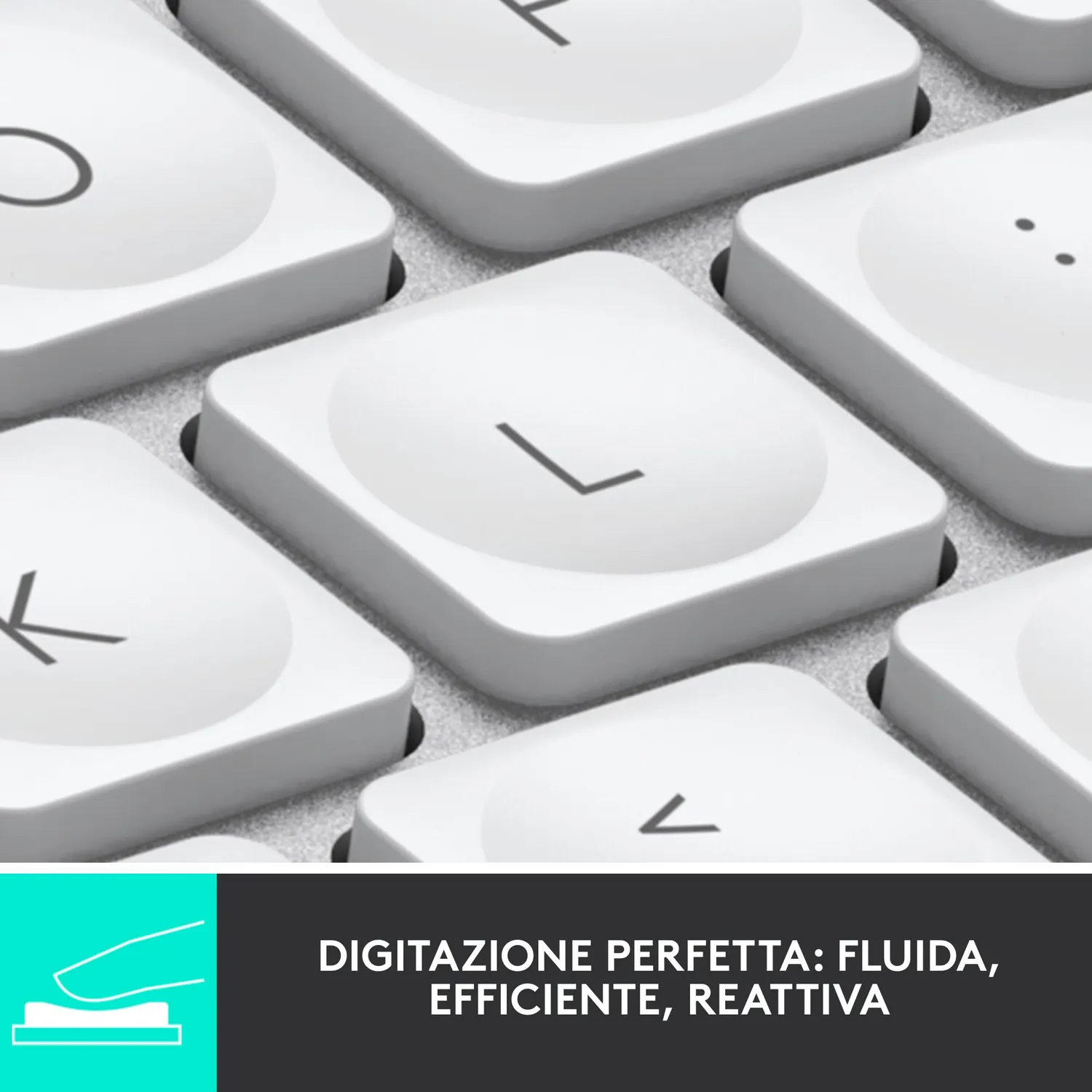 Logitech MX Keys Mini for Mac tastiera ITA QWERTY retroilluminata