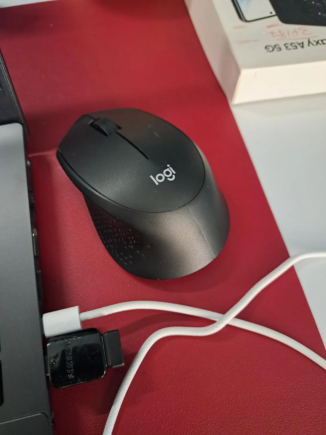 Logitech M330 Silent Plus mouse wireless blu silenzioso