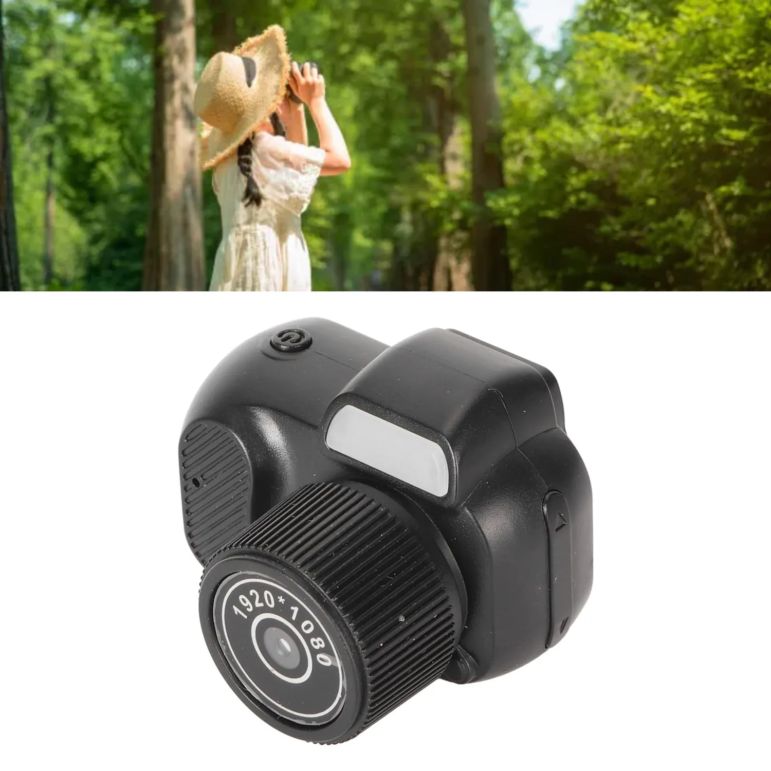 Zunate Mini Videocamera DV HD 1080P Display 0,96" ABS