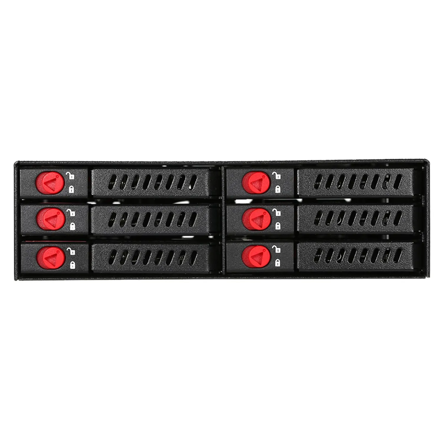 Zunate rack mobile 6 bay SSD HDD 2,5 pollici hot-swap 6Gbps