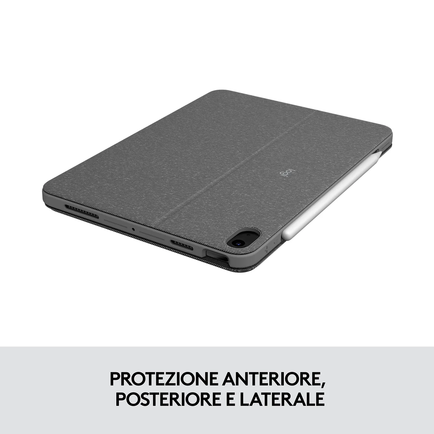 Logitech Combo Touch Custodia Tastiera iPad Air 4-5 Gen ITA retroilluminata