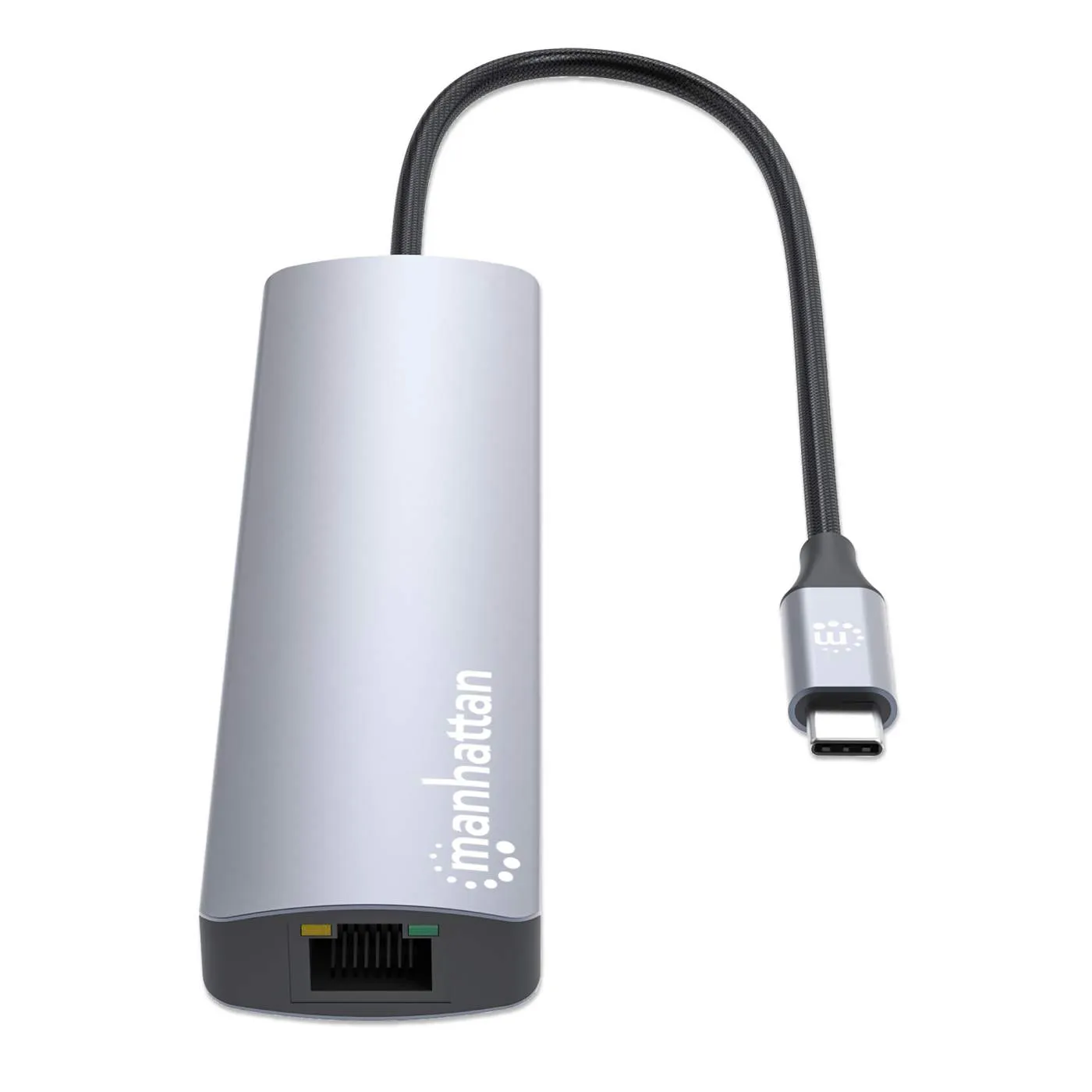 Manhattan 7-in-1 hub USB-C docking station 4K 100W