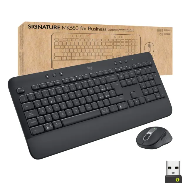 Logitech Signature MK650 Combo Business Tastiera Mouse ITA