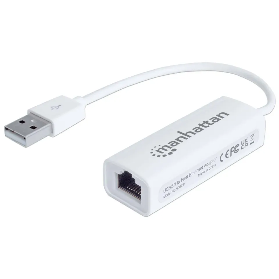 Manhattan USB 2.0 Adattatore Fast Ethernet 100 Mbps