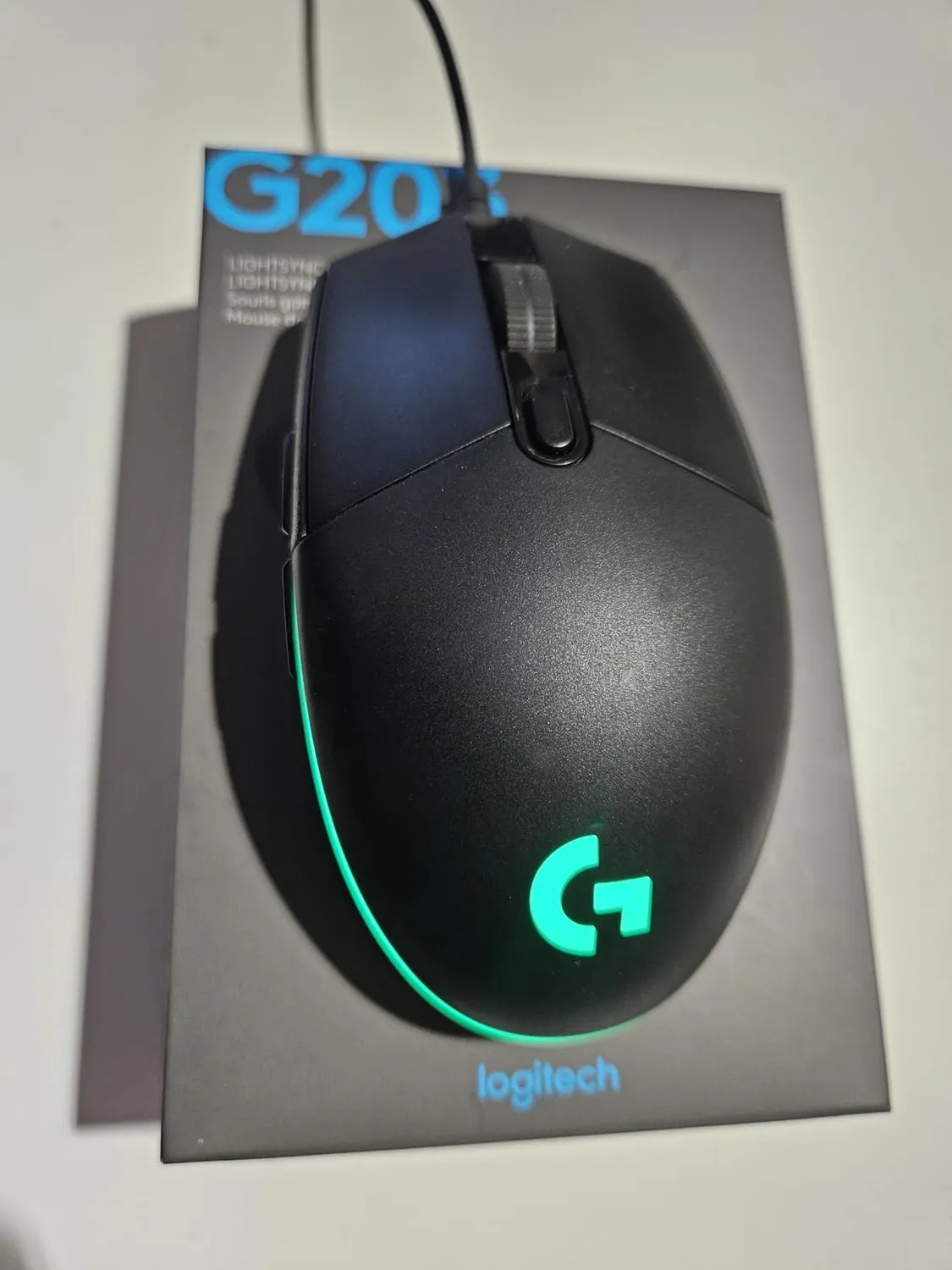 Logitech G G203 LIGHTSYNC mouse gaming nero 8000 DPI