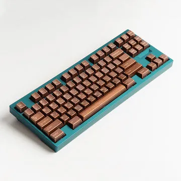Awekeys Viking Antiques Thor keycap metallo rame