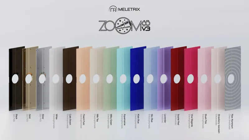 CoffeeKeys Zoom65 V3 tastiera 65% alluminio