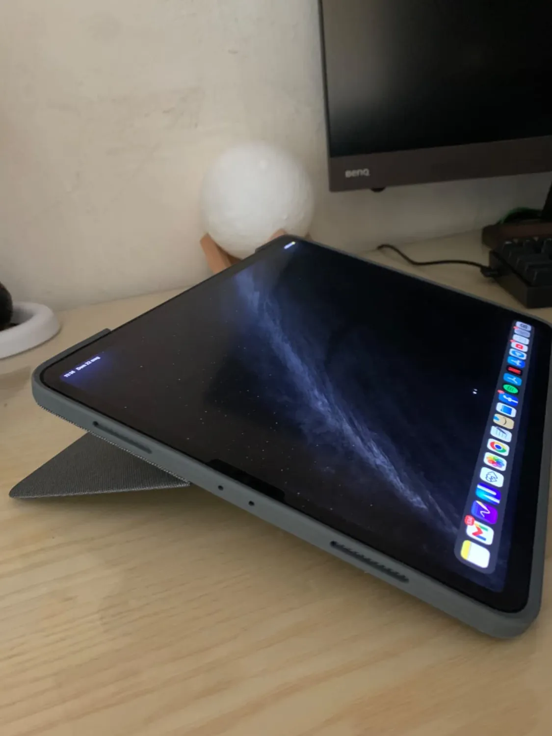 Logitech Combo Touch Custodia Tastiera iPad Pro 12,9 Grigio ITA