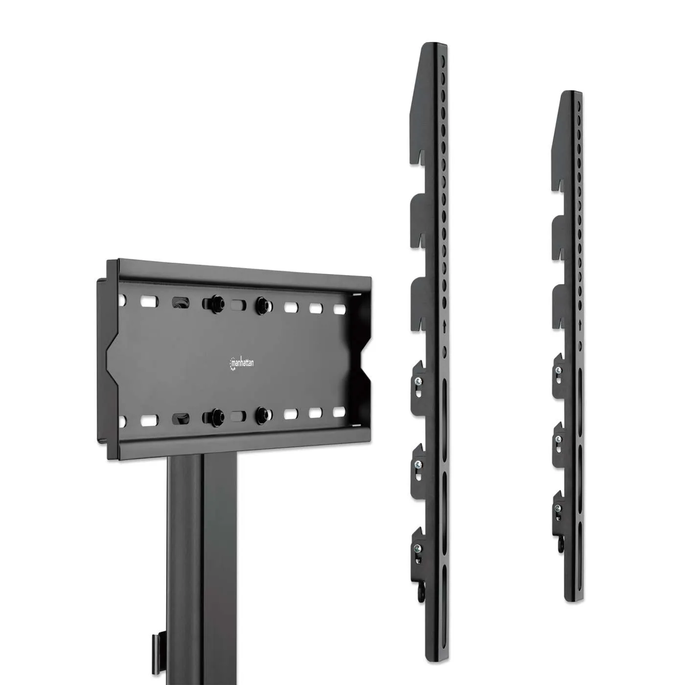 Manhattan Supporto TV a pavimento 32-70" inclinabile nero