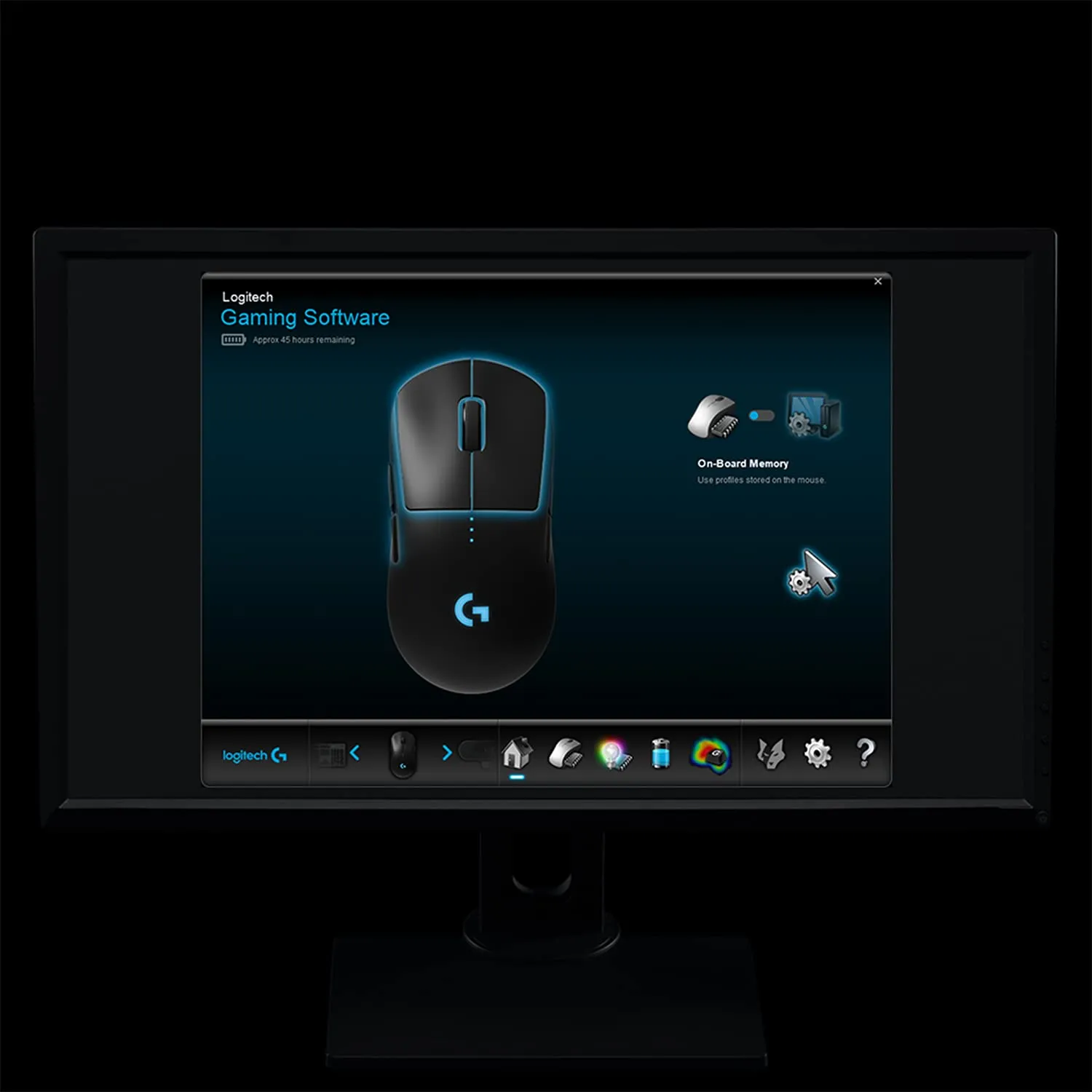 Logitech G PRO mouse gaming wireless HERO 80g