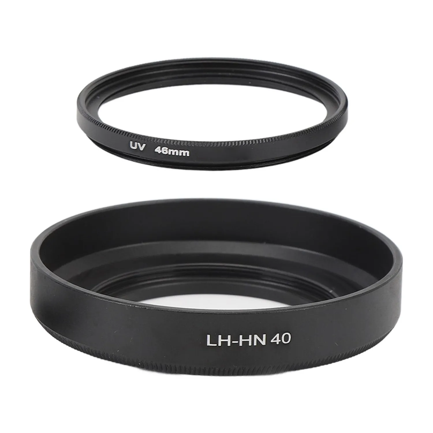 Zunate Paraluce 46mm Metallo Set Filtro UV e Tappo