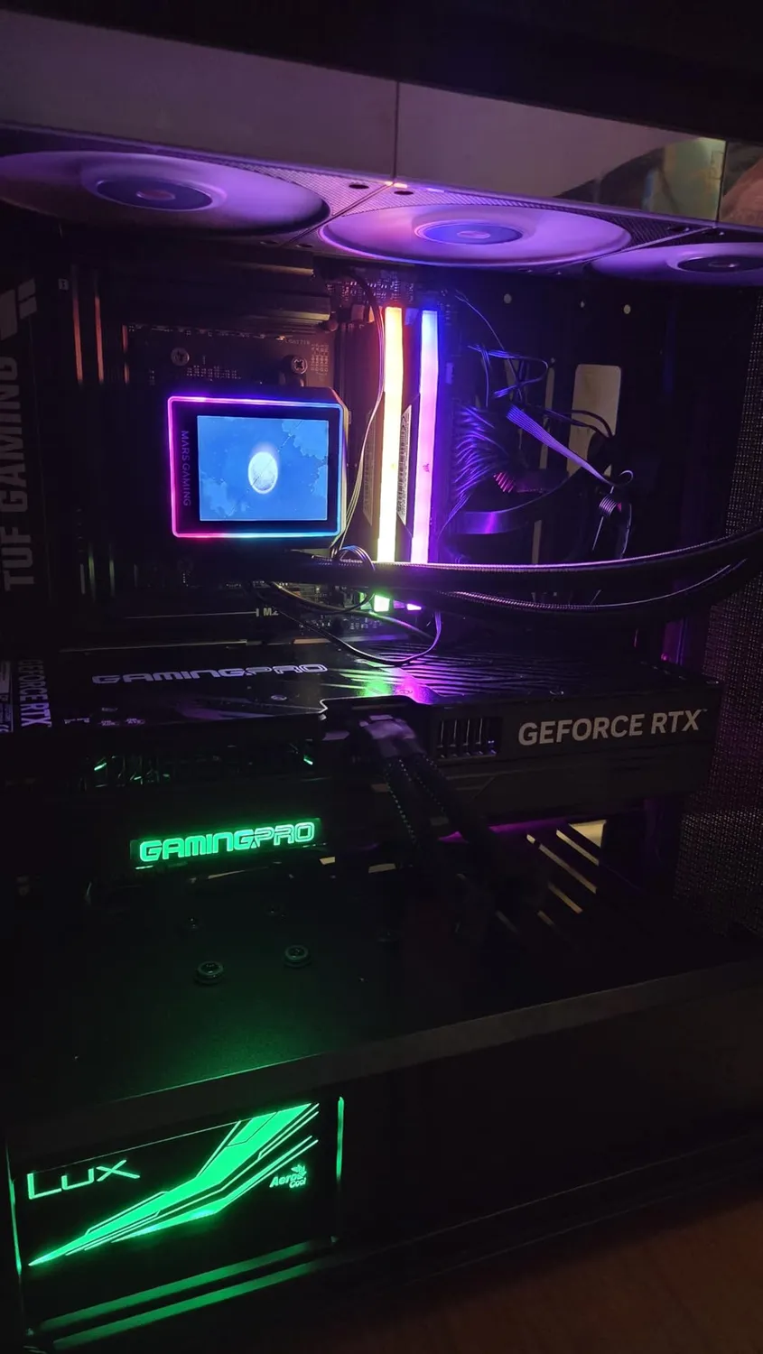 Mars Gaming ML-VISIONII360 Dissipatore Liquido Nero Display