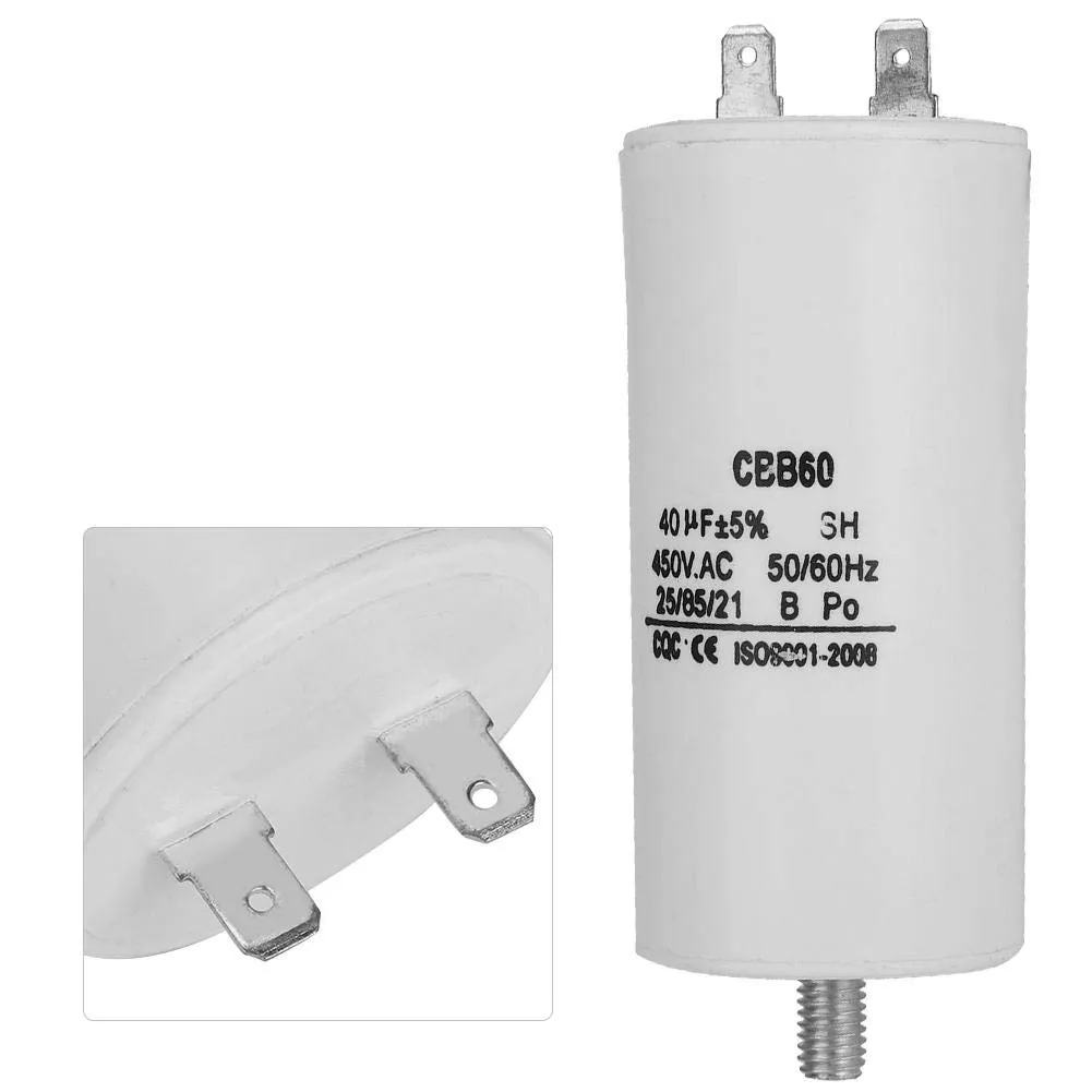 Zunate CBB60 40uF 450V condensatore avviamento 50/60Hz