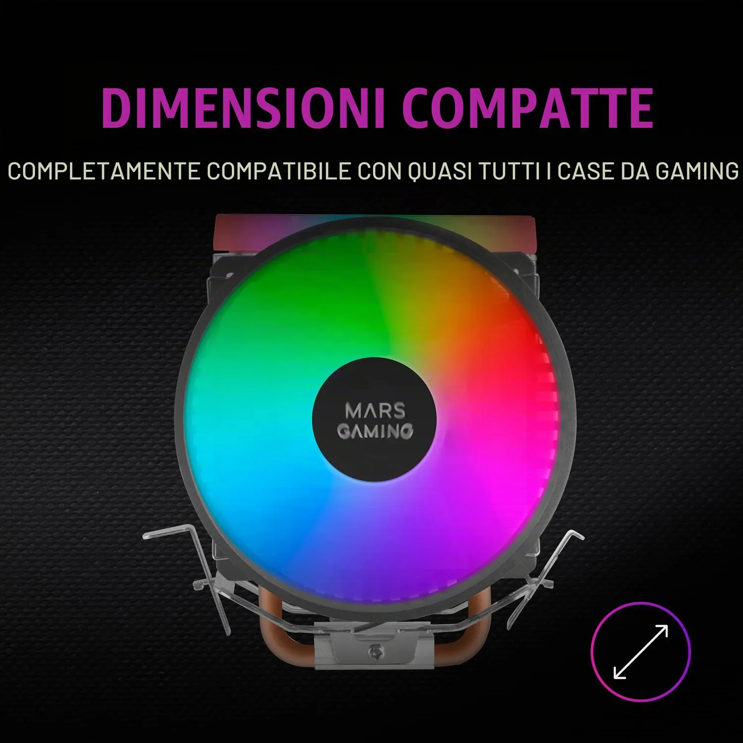 Mars Gaming ML-ULTRA240 raffreddamento liquido CPU bianco 240mm