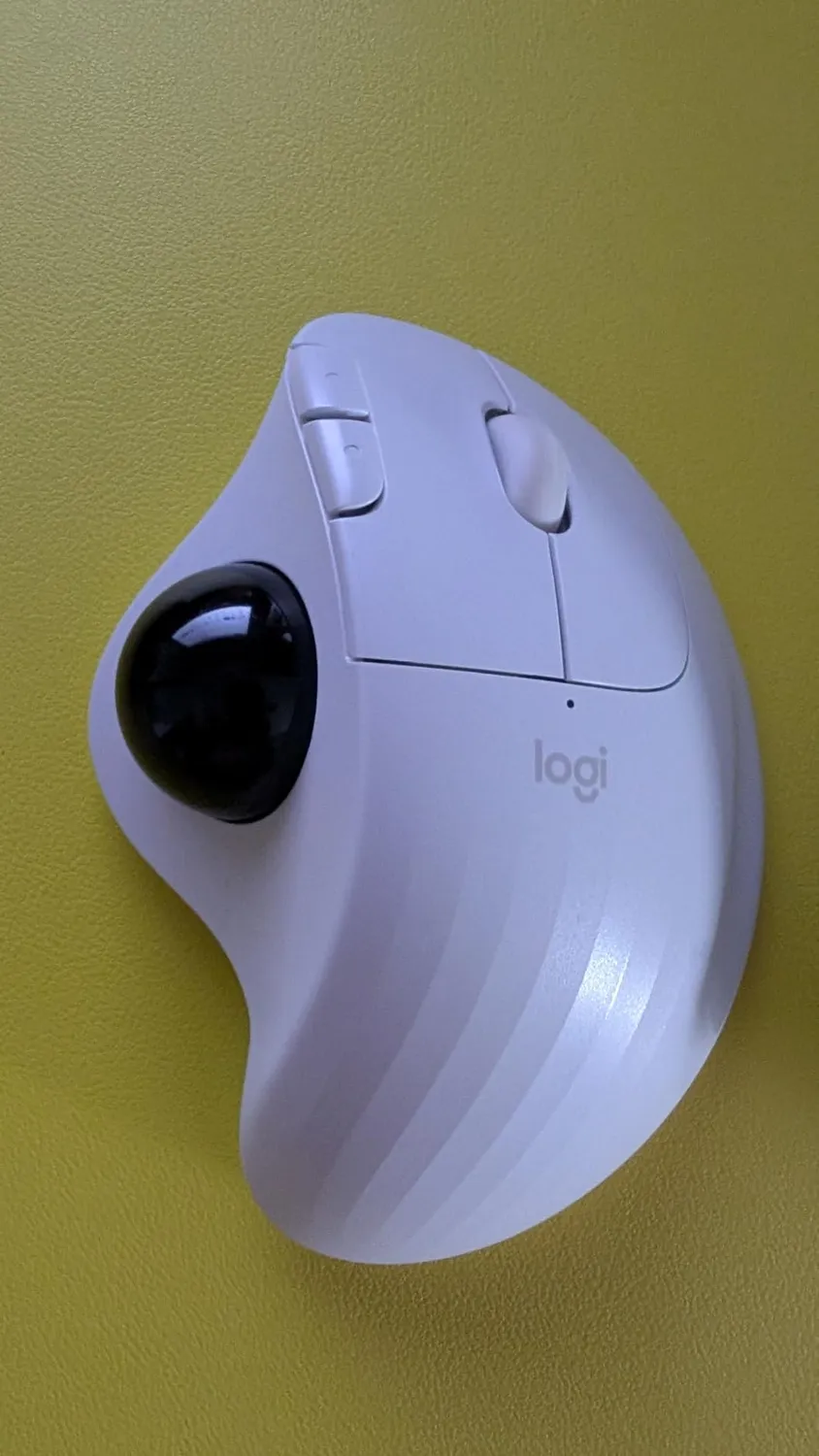 Logitech ERGO M575S trackball wireless bianco plastica