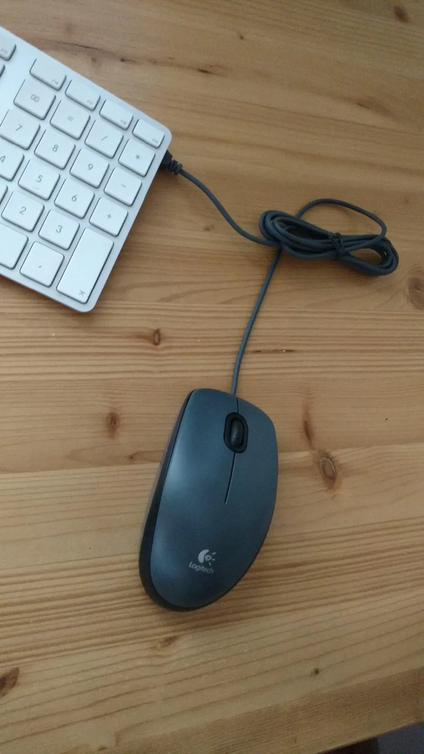 Logitech M100 mouse USB con filo nero 1000 DPI