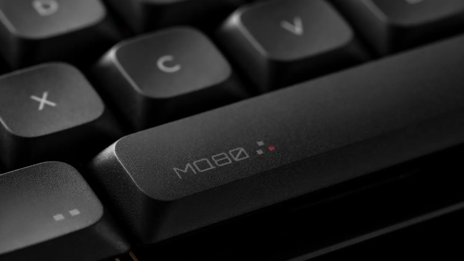 IQUNIX MQ80 tastiera nero alluminio low profile