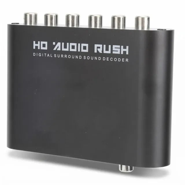 Zunate decoder audio 5.1CH ottico coassiale analogico