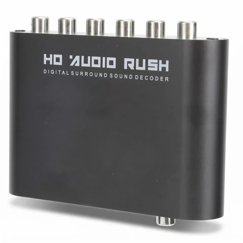 Zunate decoder audio 5.1CH ottico coassiale analogico