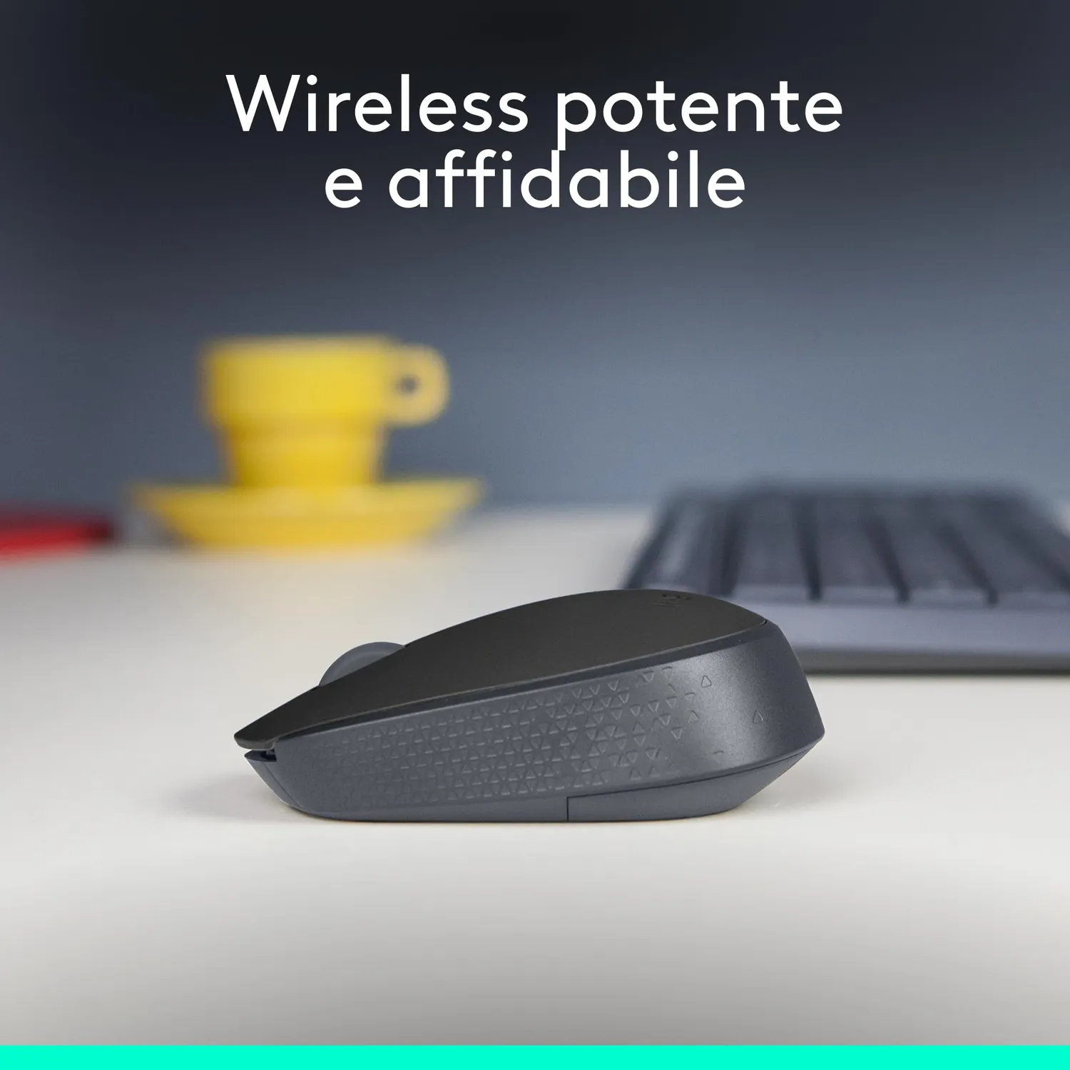 Logitech B170 mouse wireless grigio 2.4 GHz