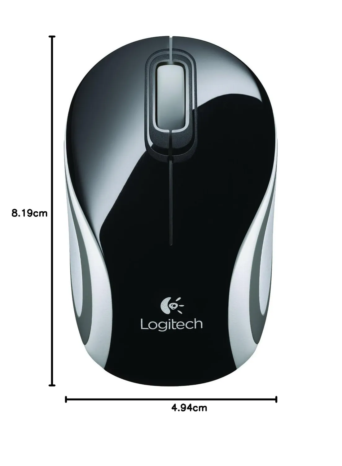 Logitech M187 mouse wireless nero ultracompatto
