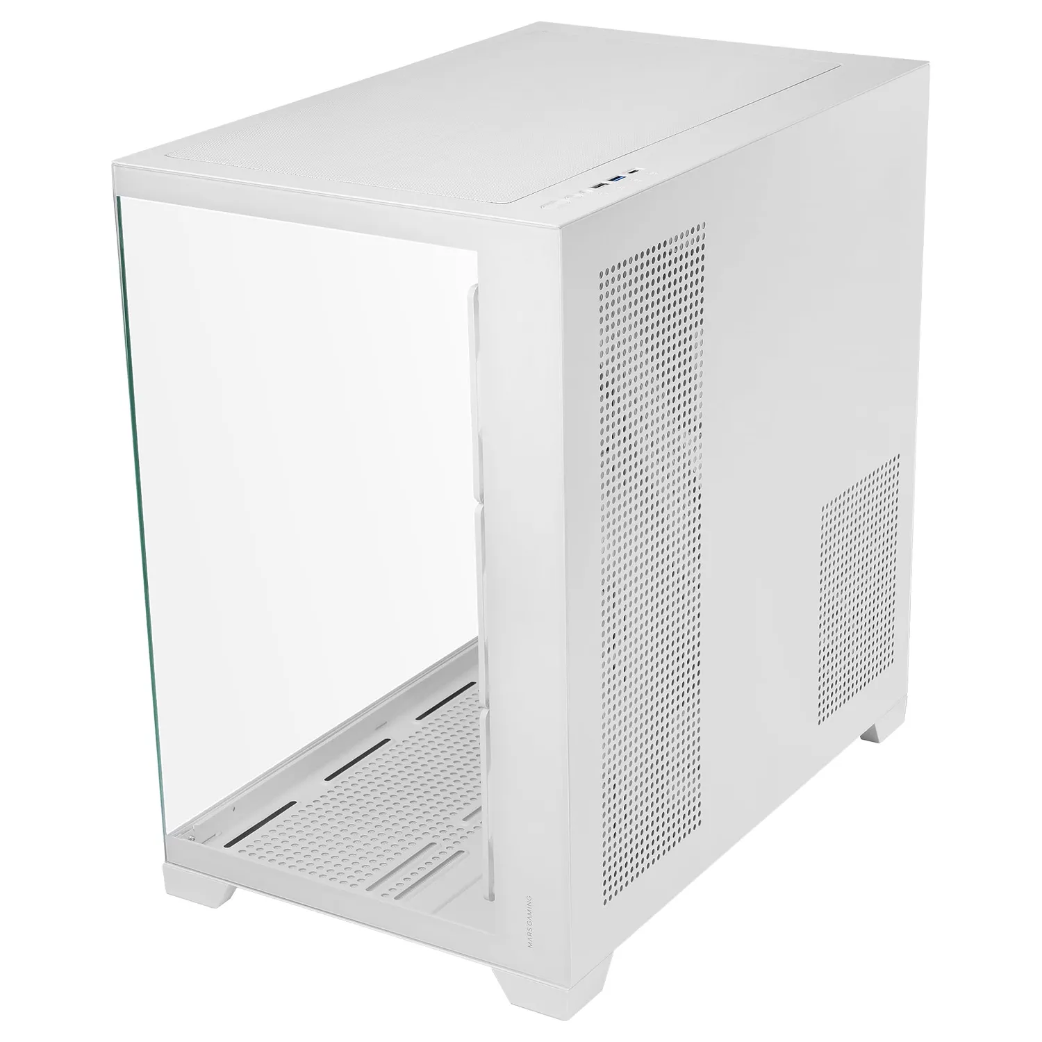 Mars Gaming MCVPRO Case PC ATX Bianco 5 Ventole ARGB