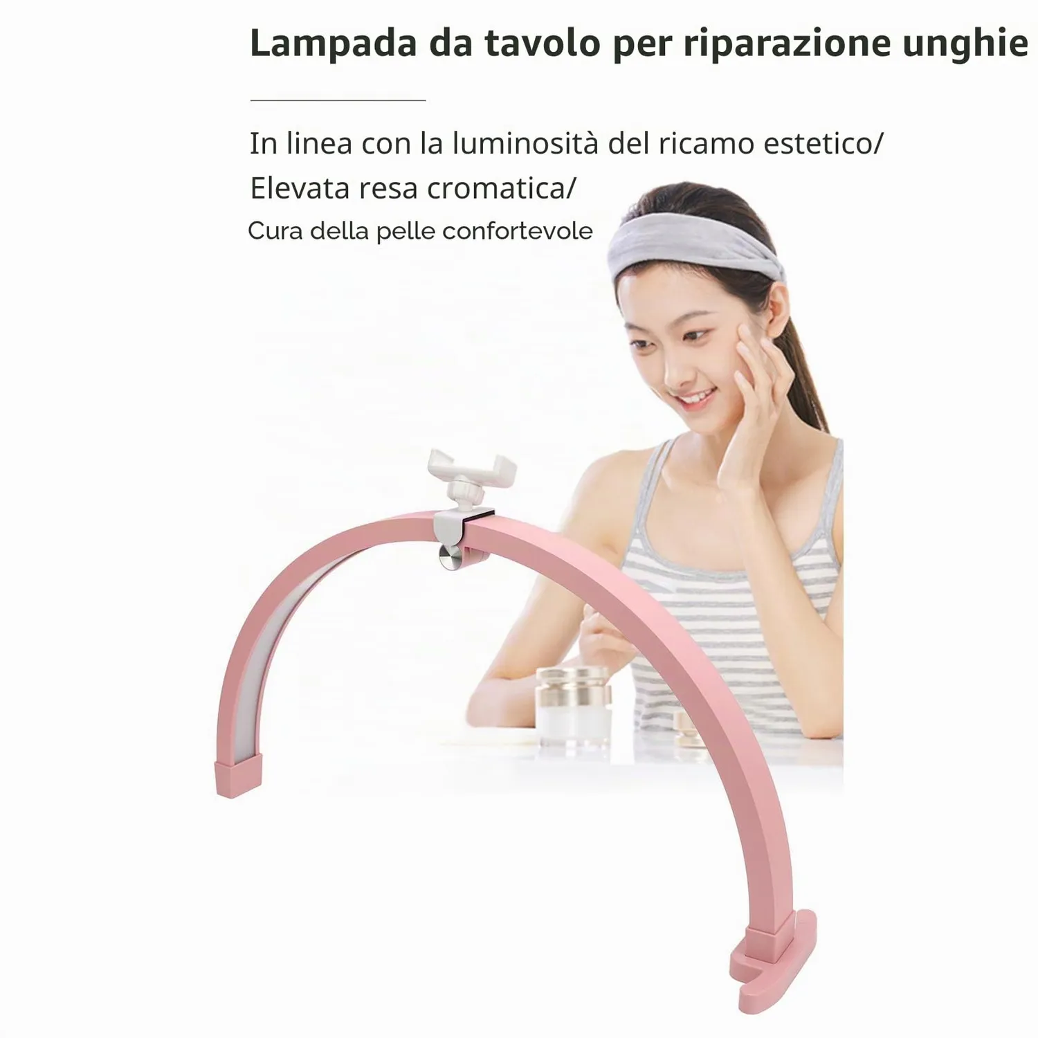 Zunate lampada mezzaluna 22" 20W 3200-5600K telefono