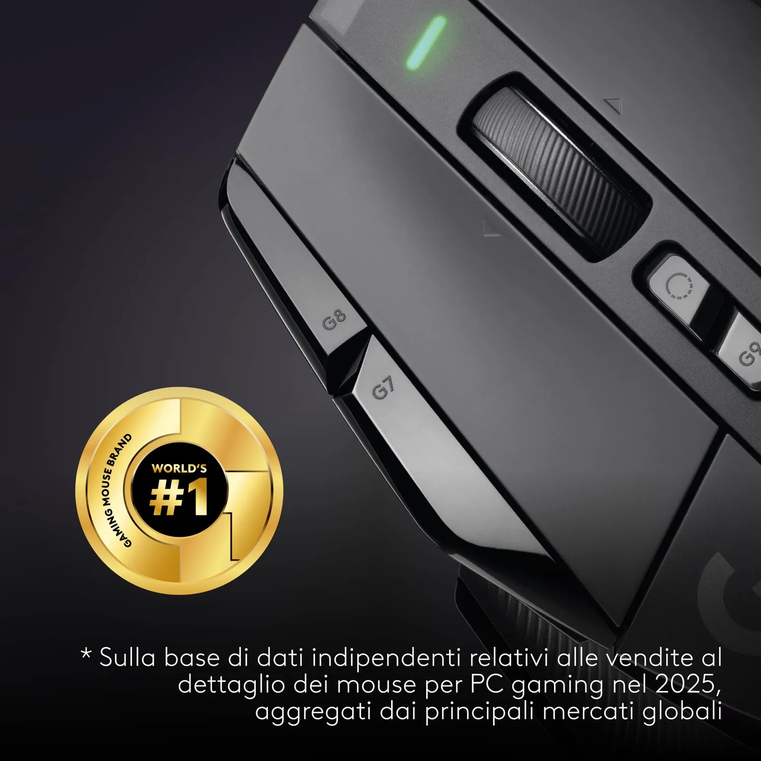 Logitech G G502 X PLUS mouse gaming nero RGB