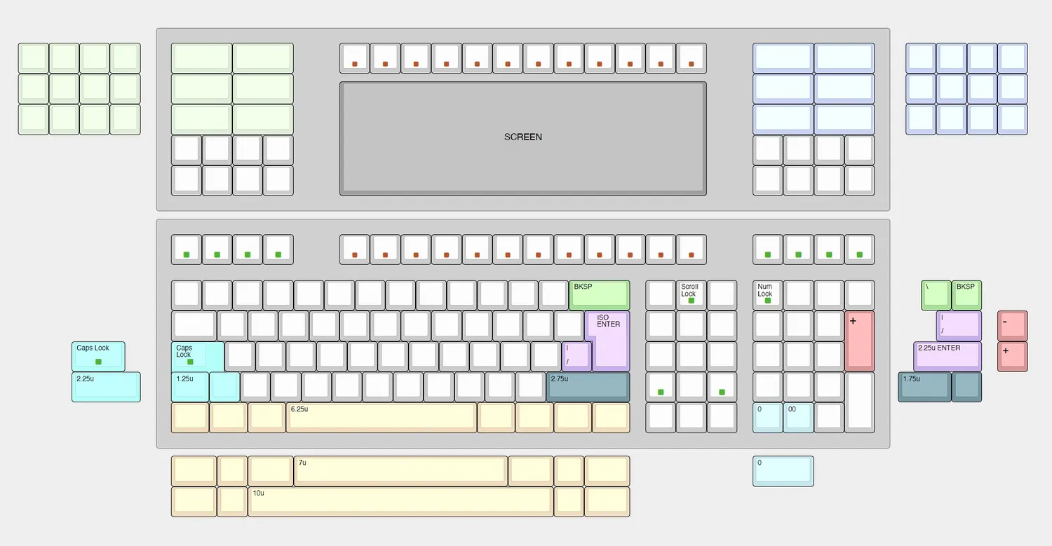 Vintech Series 06 addon tastiera kit PCB