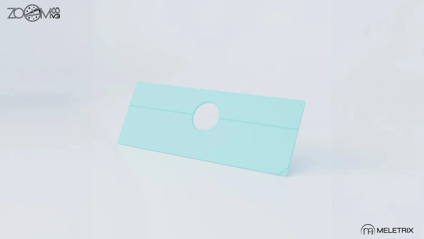 CoffeeKeys Zoom65 V3 back plate tastiera add-on