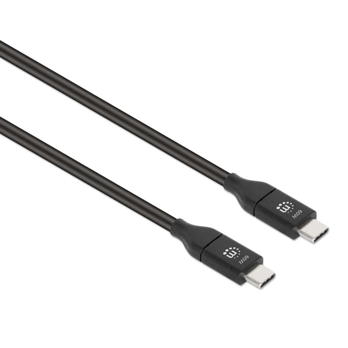 Manhattan Cavo USB-C - USB-C 3.2 60W 1m 10Gbps 4K