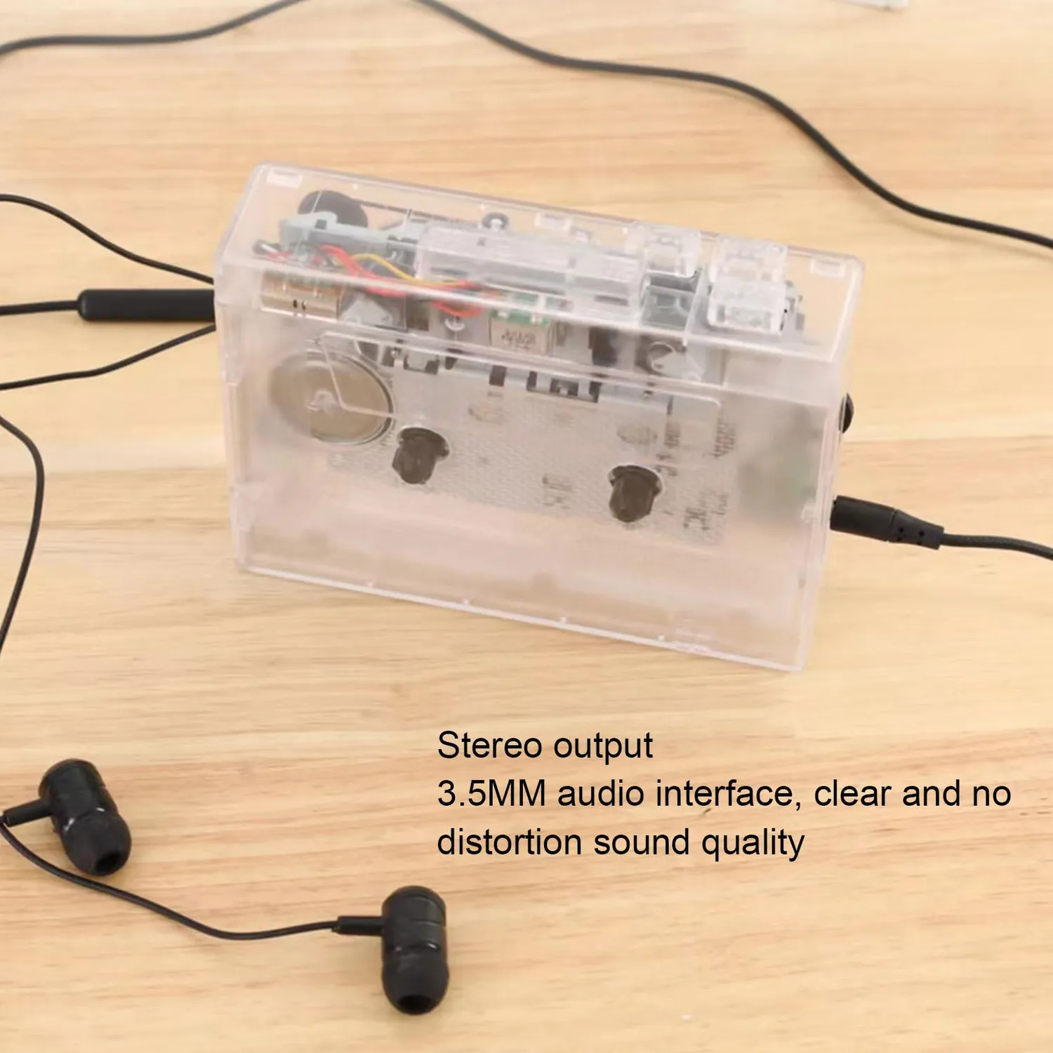 Zunate Lettore Cassette Bluetooth USB MP3 con AUX 3,5mm