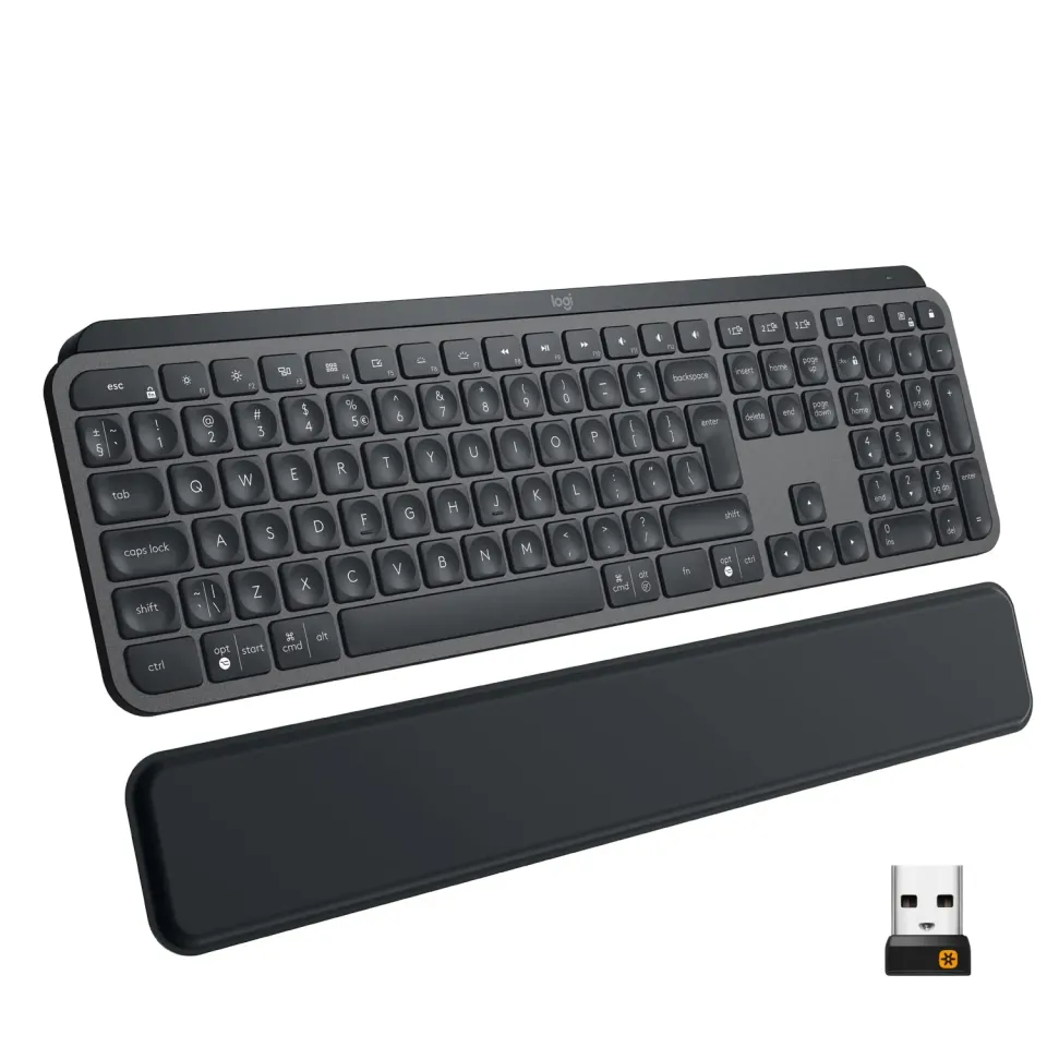 Logitech MX Keys tastiera wireless UK retroilluminata silenziosa