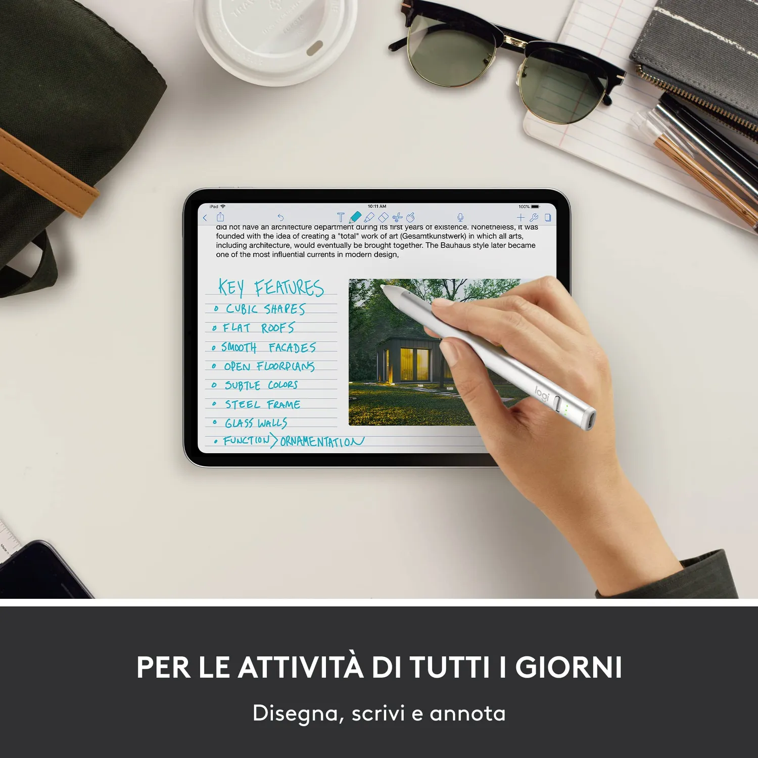Logitech Crayon matita digitale iPad USB-C arancione