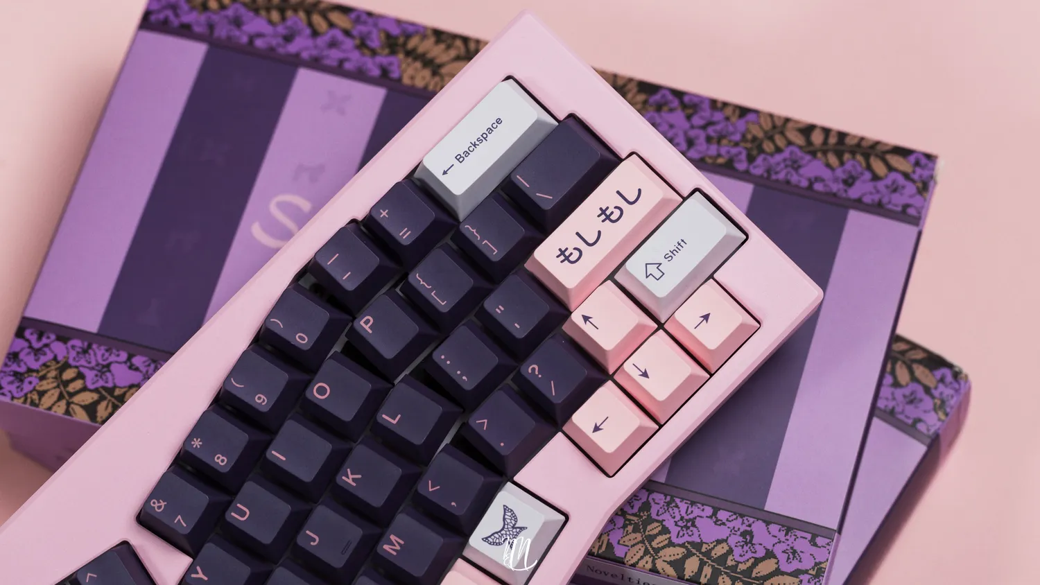 KBS Butterfly Girl keycap PBT Cherry Base anime
