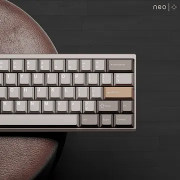 CoffeeKeys Neo60 Core tastiera 60% unibody gasket tri-mode