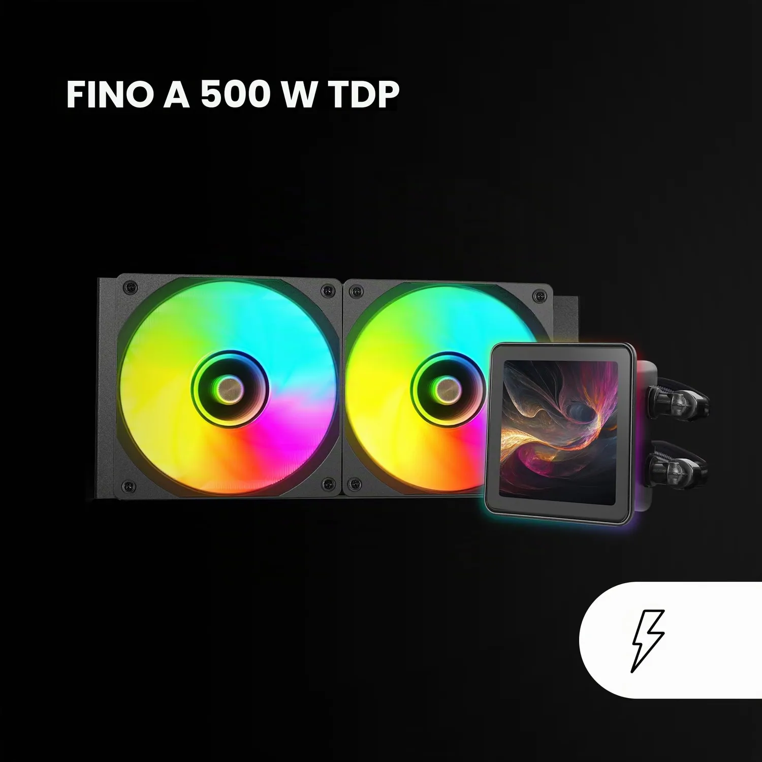 Mars Gaming ML-VISIONPRO240 Dissipatore Liquido 240mm Nero LCD